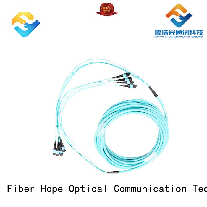 Fiber Hope mpo cable popular with communication industry