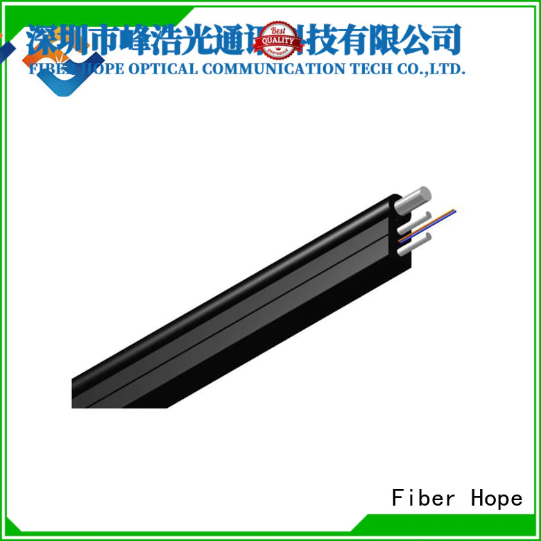 strong practicability fiber optic drop cable applied for network transmission