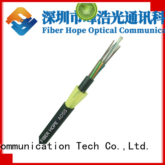 Fiber Hope adss fiber optic cable suitable for transmission systems