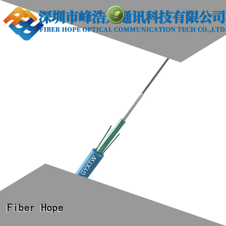 Fiber Hope waterproof armored fiber optic cable best choise for outdoor