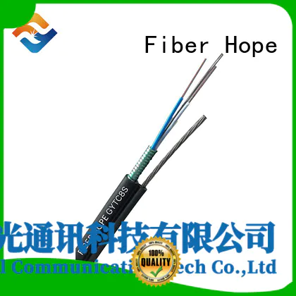 Fiber Hope thick protective layer fiber cable types best choise for networks interconnection