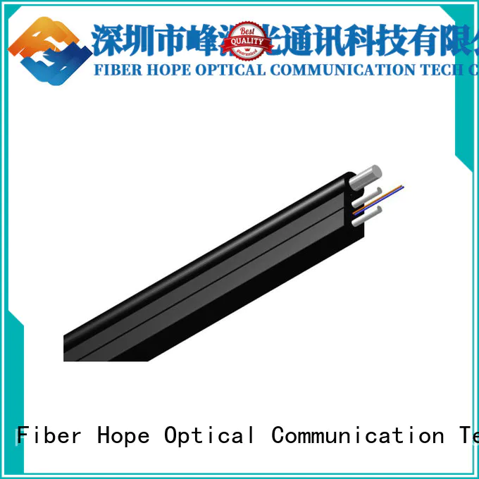 Fiber Hope fiber drop cable applied for indoor wiring
