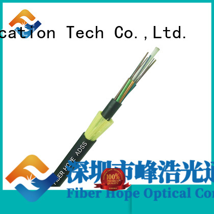 Fiber Hope mechanical design adss cable suitable for