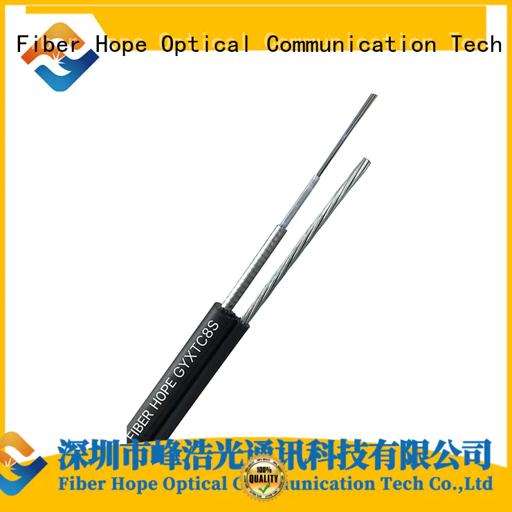 thick protective layer outdoor fiber optic cable oustanding for outdoor