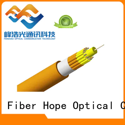 clear signal fiber optic cable indoor
