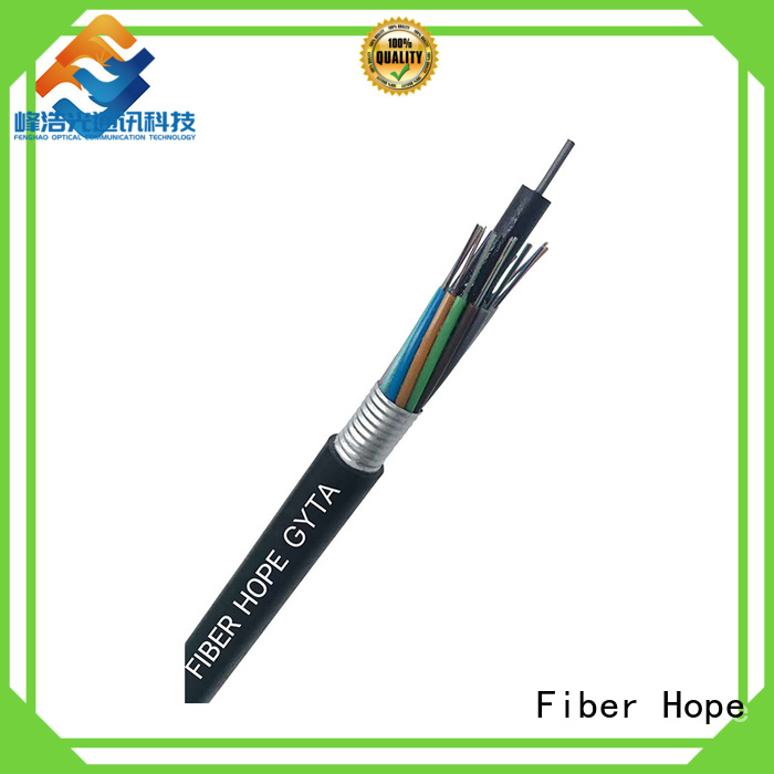 high tensile strength armored fiber optic cable good for outdoor