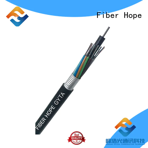 Fiber Hope high tensile strength outdoor cable ideal for outdoor