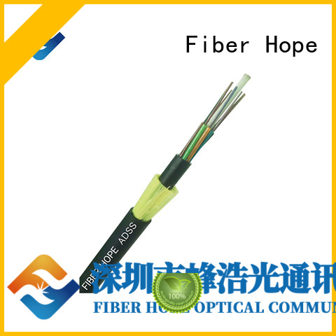 Fiber Hope All Dielectric Self-supporting suitable for lightning