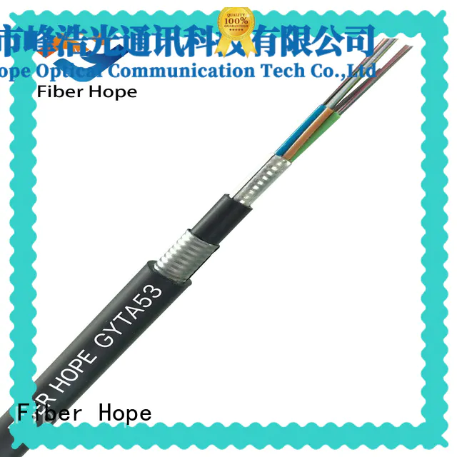 Fiber Hope waterproof outdoor fiber cable best choise for outdoor