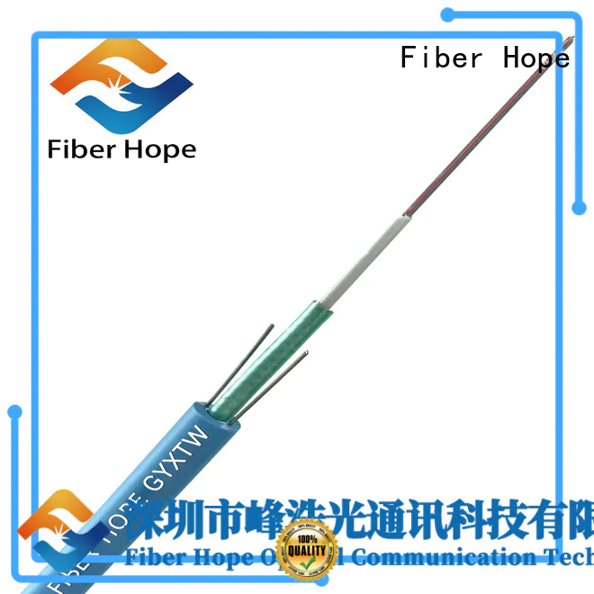 Fiber Hope high tensile strength fiber cable types good for networks interconnection