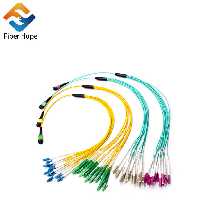 MPO/MTP to LC Fanout Assembly Fiber optic Patchcord