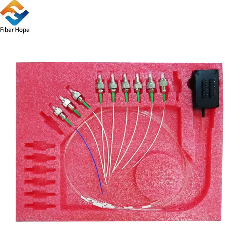 MEMS 1x8 Optical Switch With External PCB