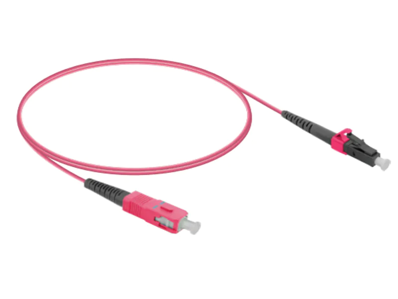 What companies are developing SC LC patch cord independently in China?