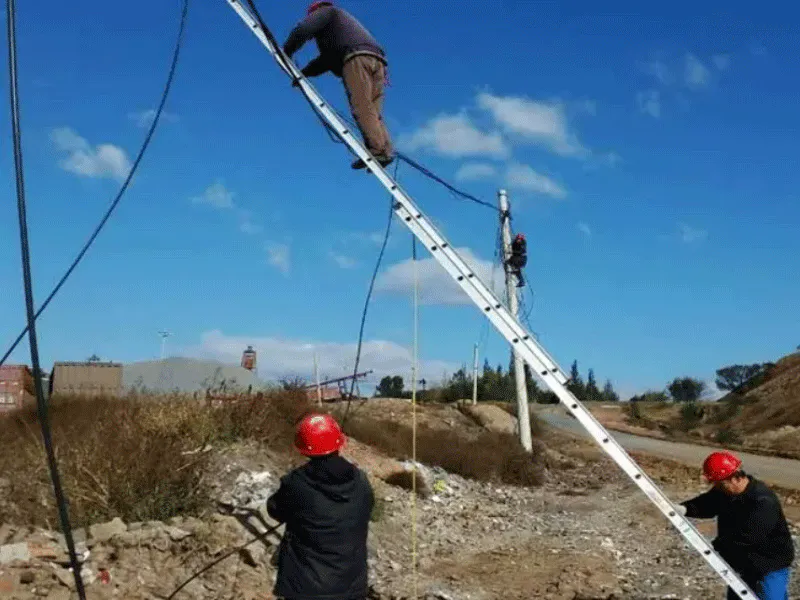 Optical cable line fault repair process