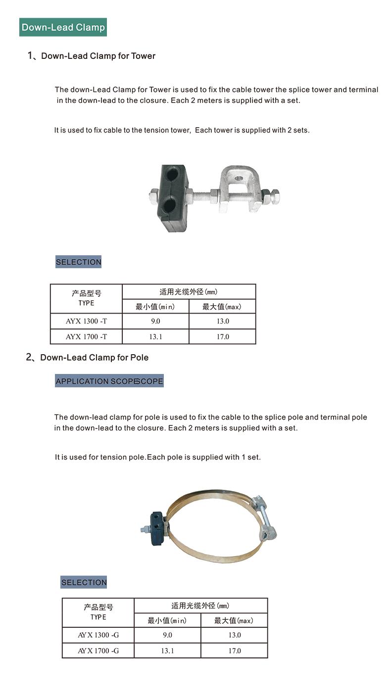 product-Down Lead Clamp For Tower-Fiber Hope-img-1