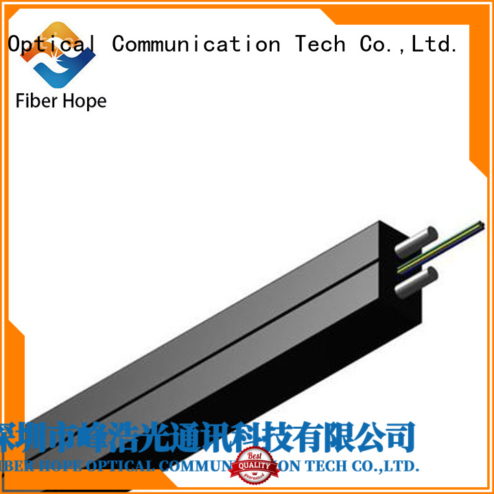 Fiber Hope environmentally friendly ftth drop cable suitable for network transmission
