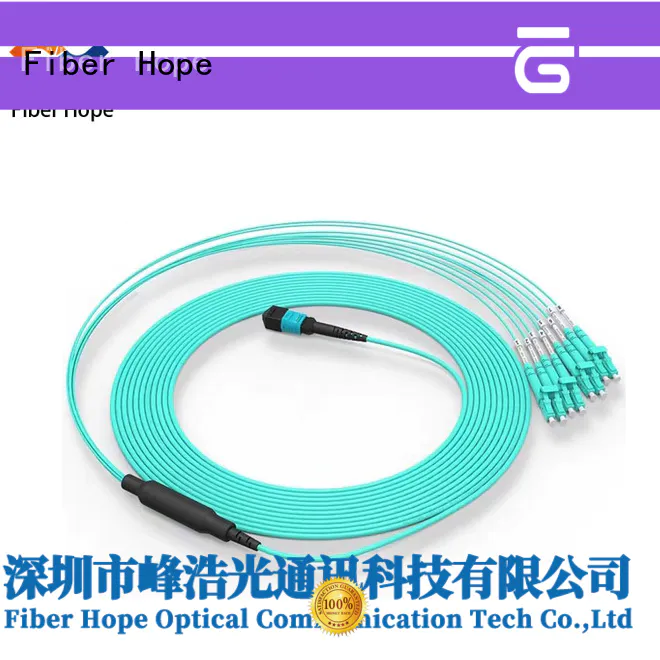 Fiber Hope high performance fiber optic patch cord cost effective communication systems