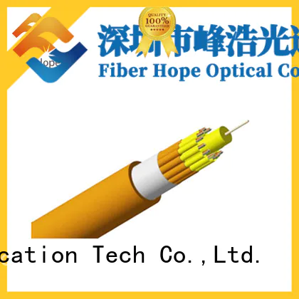 Fiber Hope large transmission traffic indoor cable suitable for transfer information