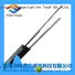 thick protective layer armored fiber optic cable oustanding for outdoor