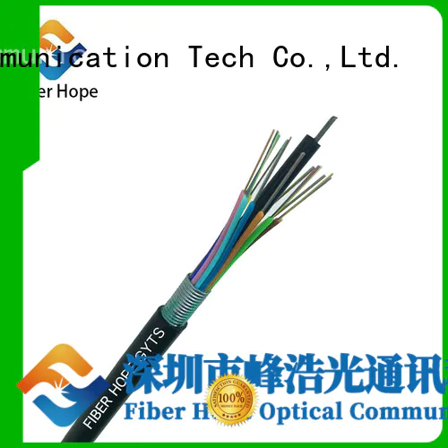 Fiber Hope thick protective layer outdoor fiber cable good for outdoor