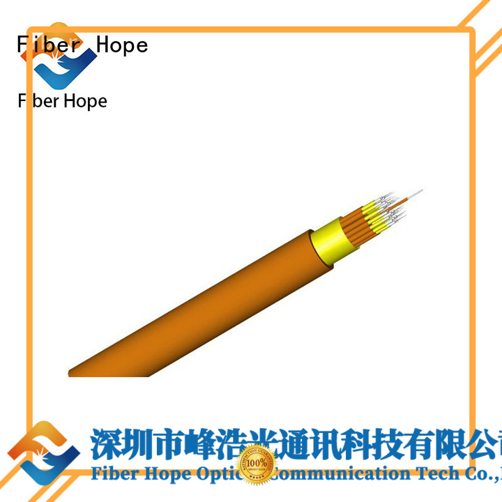 Fiber Hope large transmission traffic indoor cable satisfied with customers for computers