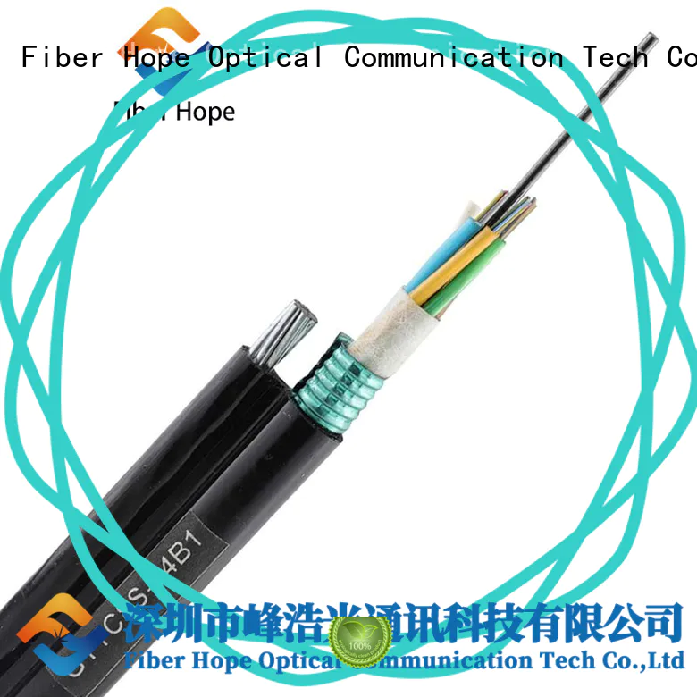 Fiber Hope thick protective layer outdoor cable best choise for networks interconnection