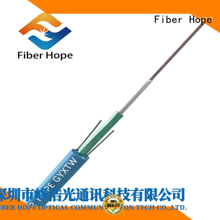 Fiber Hope high tensile strength outdoor fiber optic cable good for networks interconnection