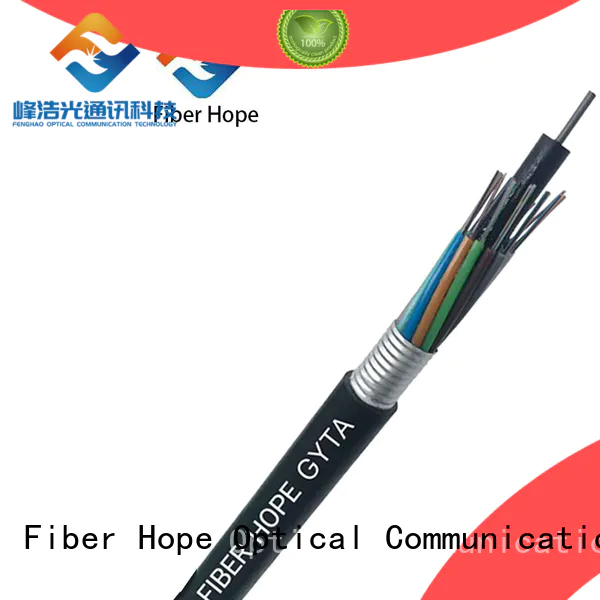 Fiber Hope outdoor cable oustanding for networks interconnection