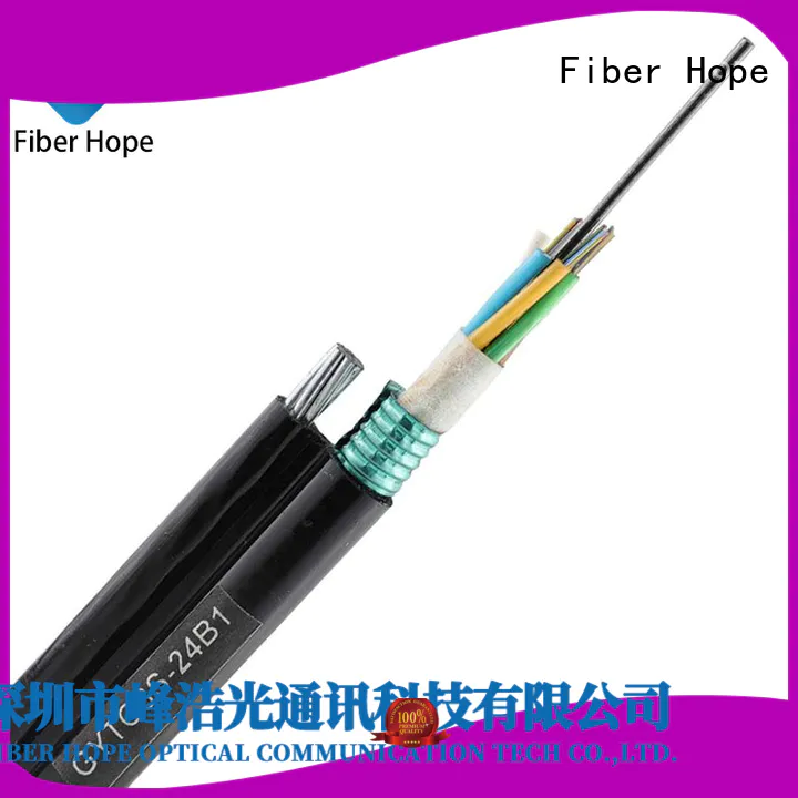 high tensile strength outdoor fiber optic cable ideal for outdoor