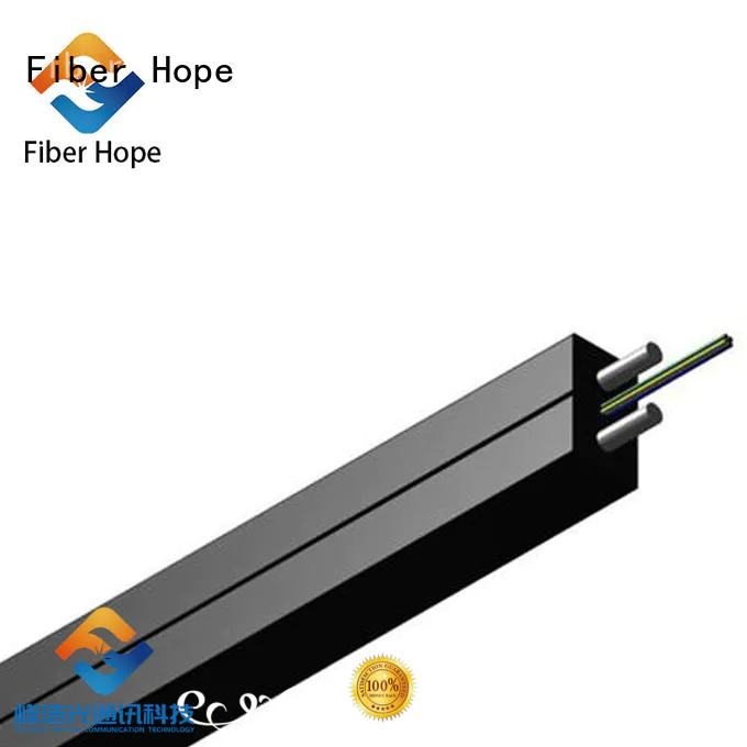 Fiber Hope light weight fiber optic drop cable widely employed for user wiring for FTTH